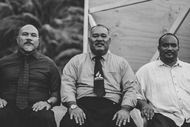 three Samoan men