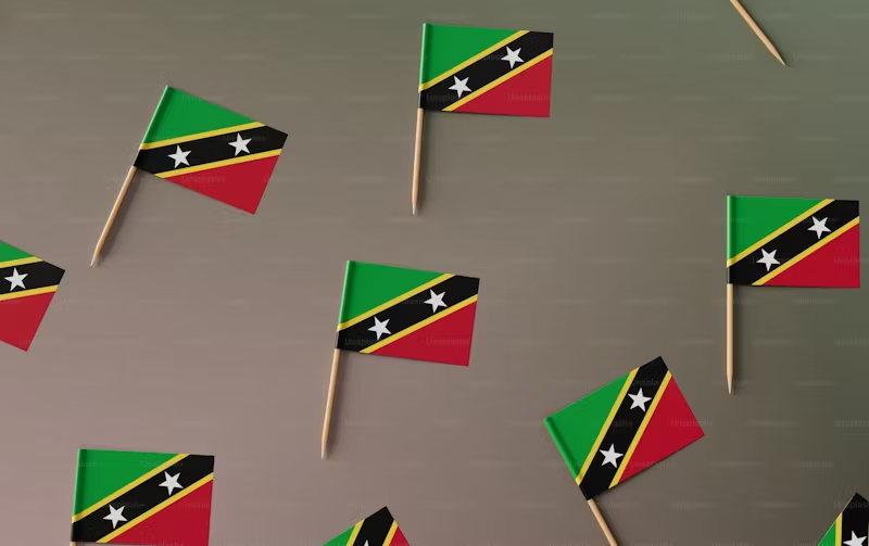 Flags of Saint Kitts & Nevis