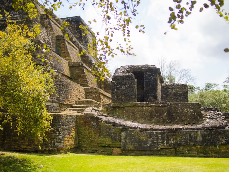 Ancient Belize ruins