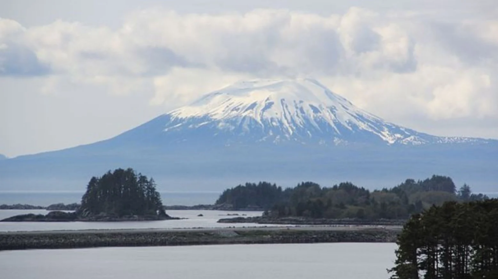 To better understand and predict the behavior of Mount Edgecumbe, scientists have installed seismometers around the volcano.