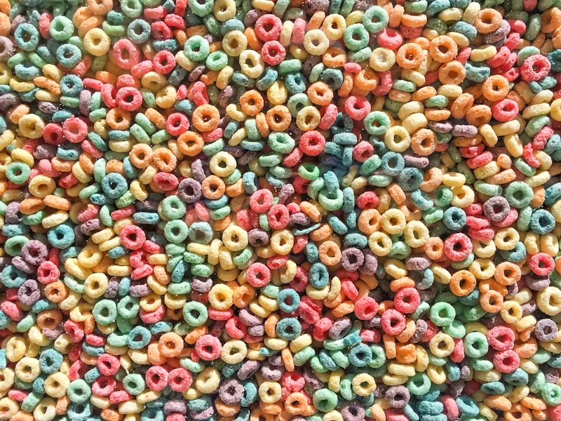 sugary cereal