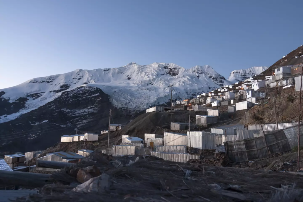 It's the highest town on Earth.