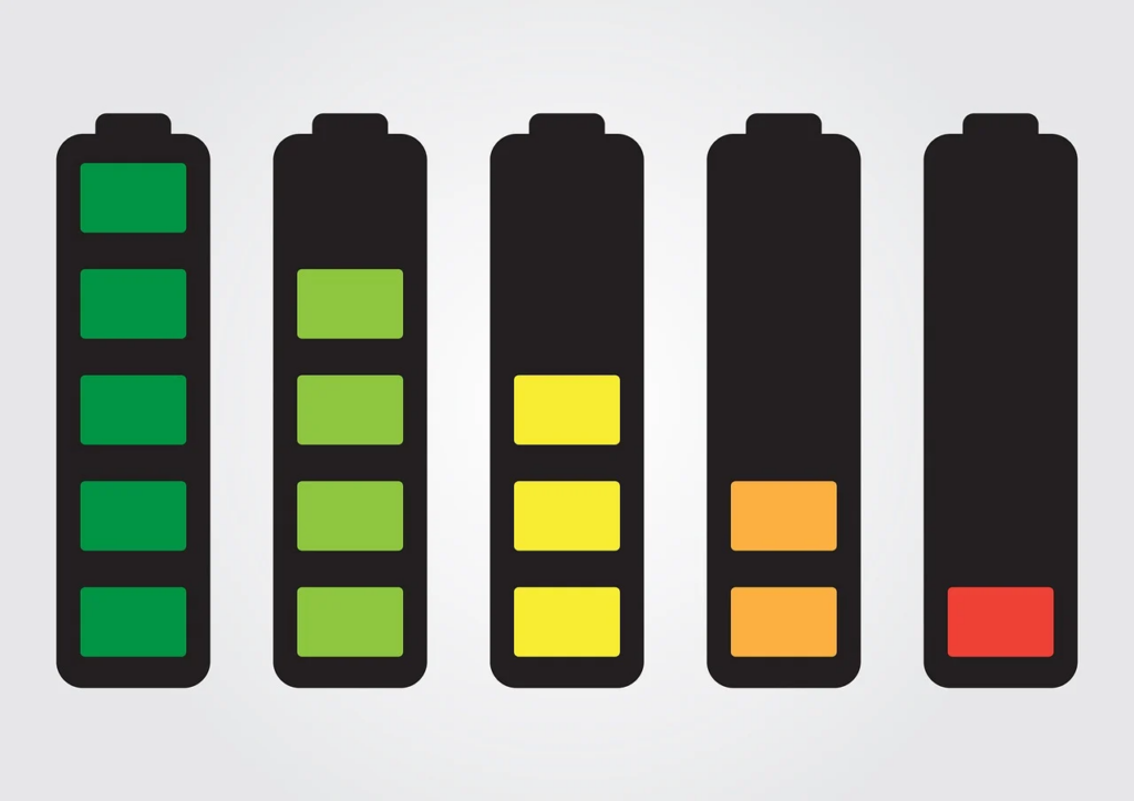 assorted battery charges