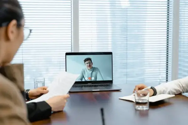 Online conference call