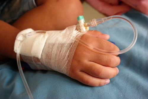 baby in hospital