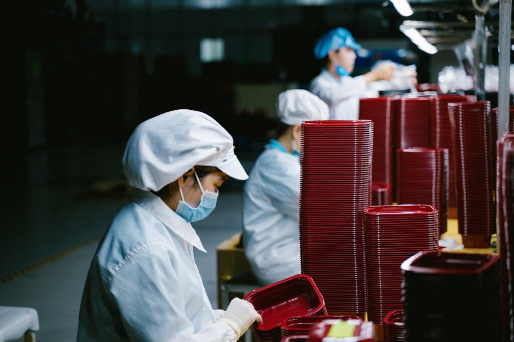 woman in factory