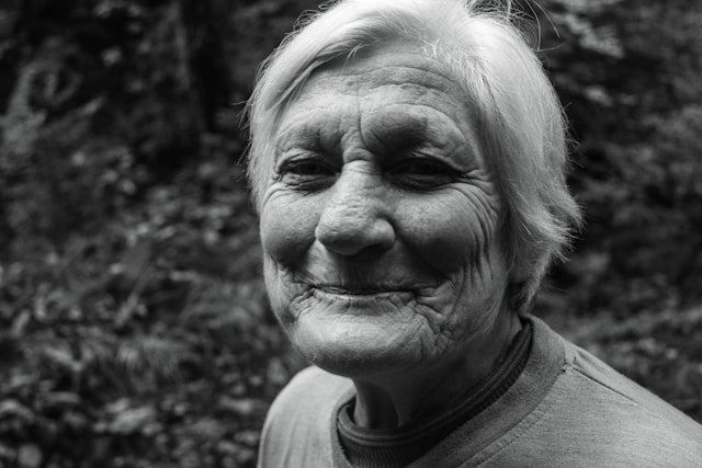 retired woman