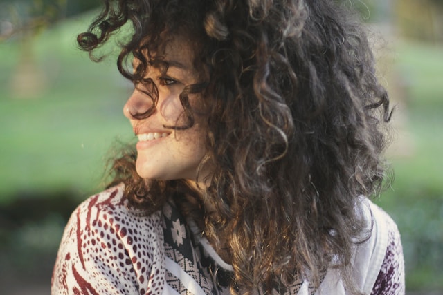 smiling woman 