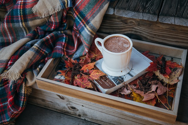 coffee and book