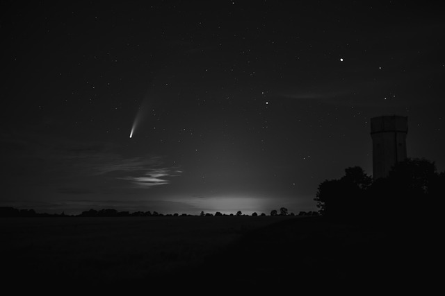 comet in the sky