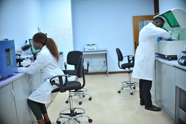 doctors in lab