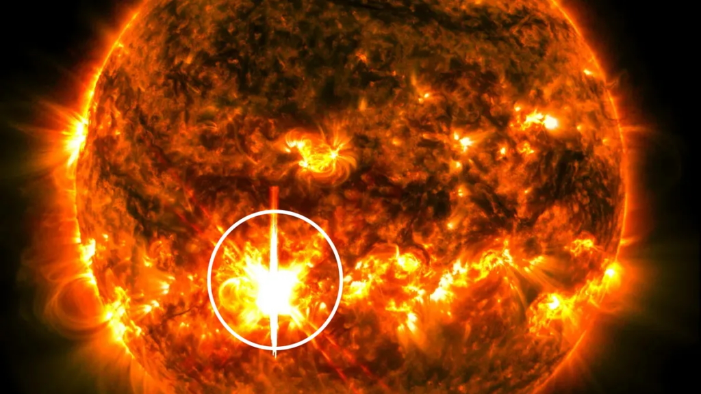 closeup of the sun