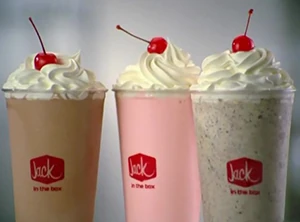 Jack in the Box Milkshakes