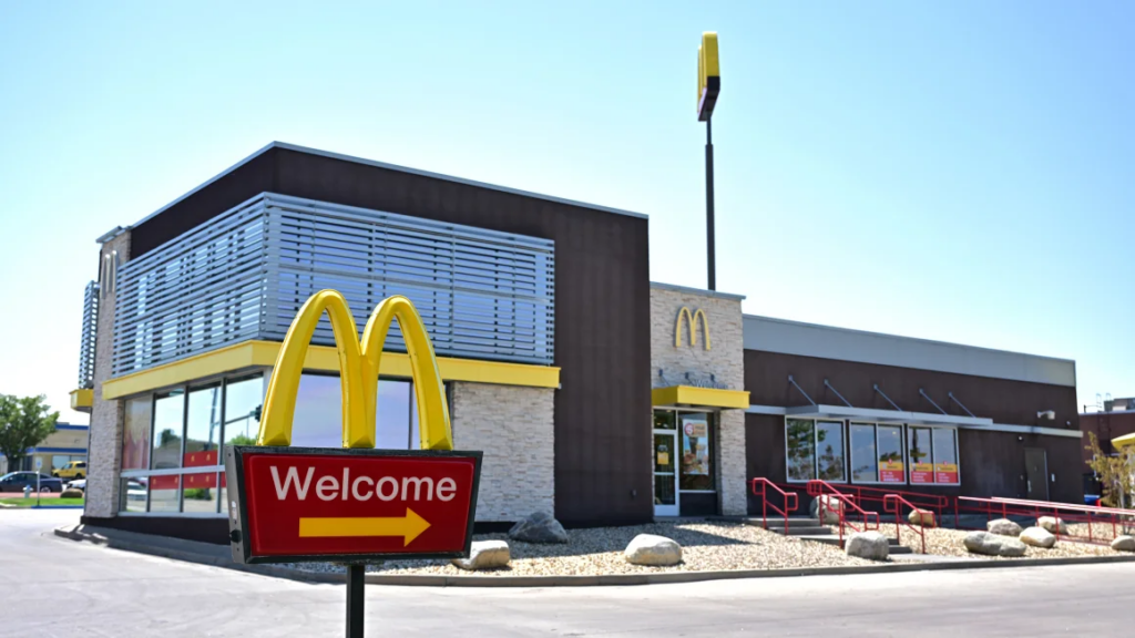 A McDonalds franchise