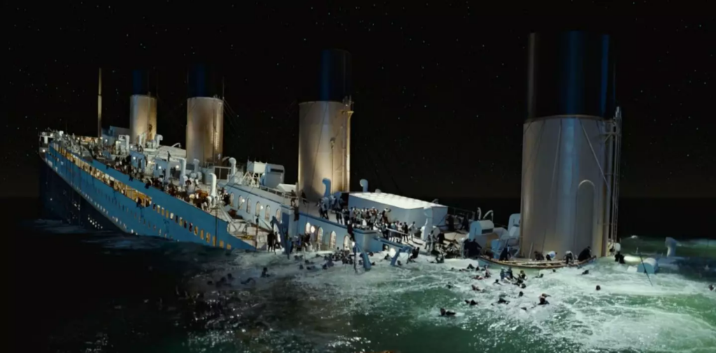 Around 1,517 lives were lost in the 1912 sinking of the Titanic 