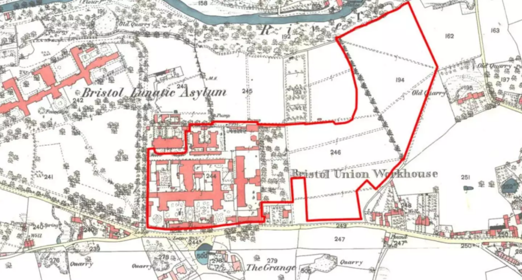 Stapleton Workhouse was in an ideal location to be converted into a hospital in the 19th century