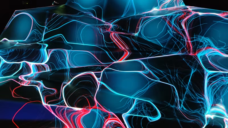 light and dark matter, visualized