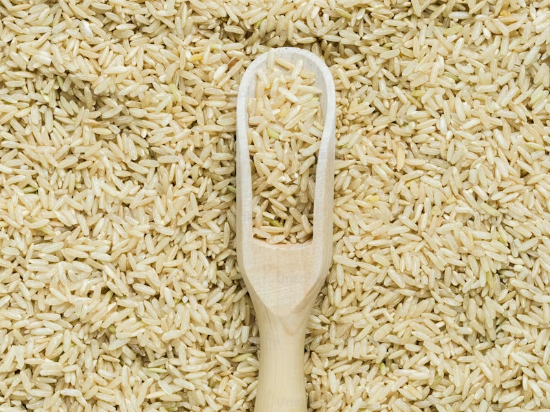 rice and a spoon