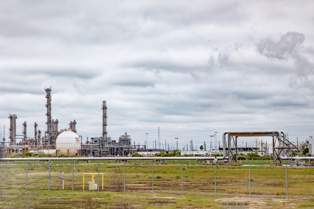 oil industry complex near Freeport, Texas, USA
