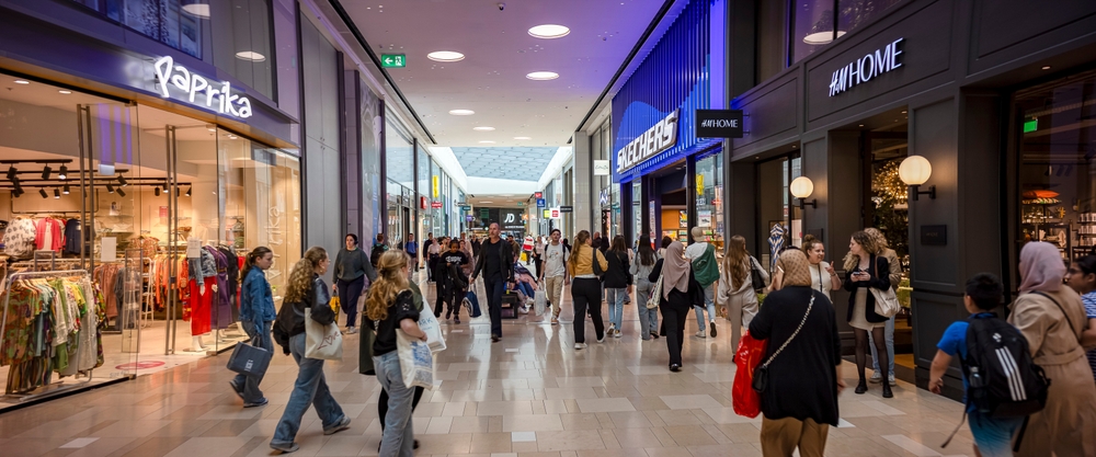 Utrecht, The Netherlands - April 30, 2024: Shopping mall part of central train station area city center passage indoor shops. Commercial hub
