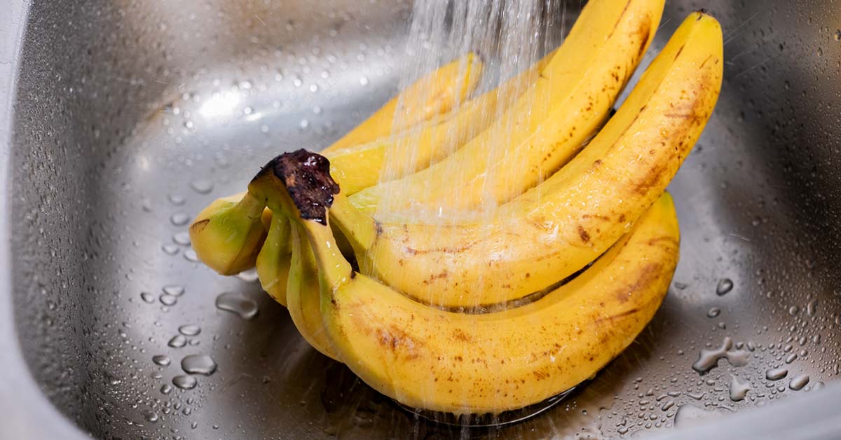 Should You Wash Your Bananas?