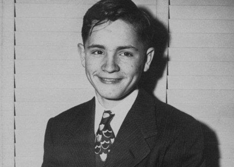 a young Charles Manson