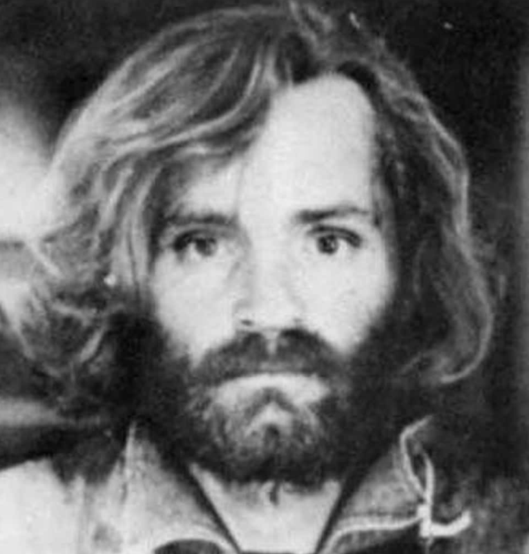 Charles Manson after being arrested