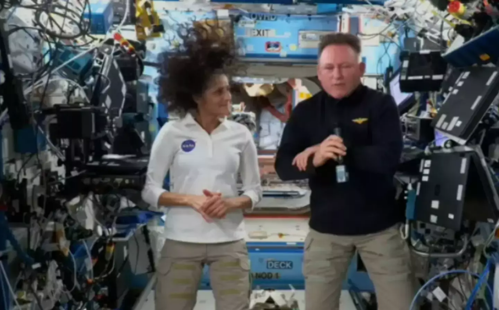 The astronauts won't be having the fanciest of meals up there 