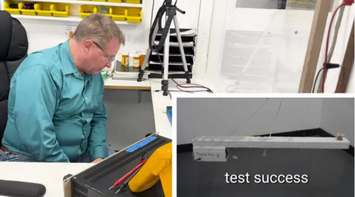 testing the Propellant-less Rocket