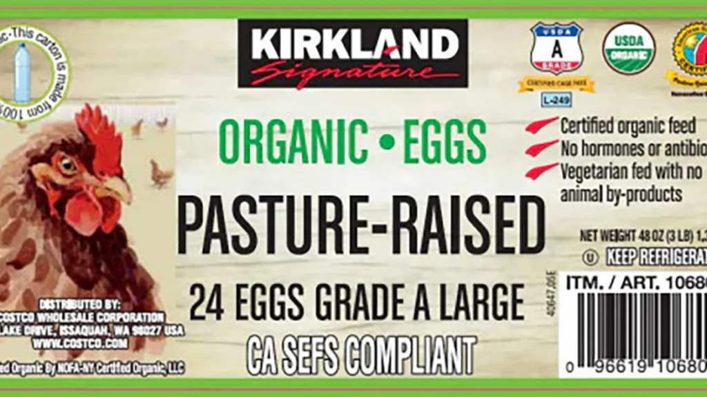 Kirkland Signature-branded eggs sold at Costco are being recalled due to potential salmonella contamination. 