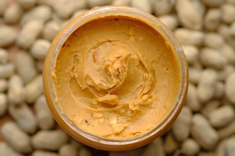 a jar of peanut butter