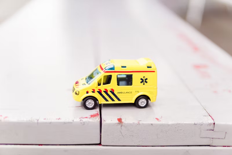 tiny ambulance toy