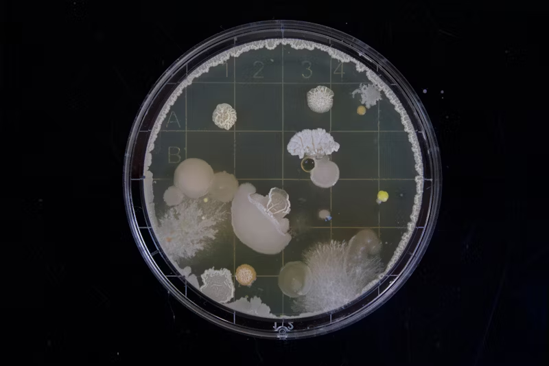 zoomed in bacteria