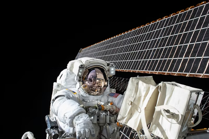 astronaut in space