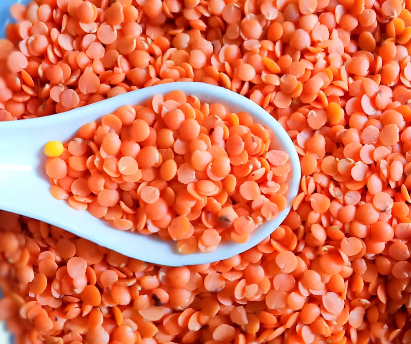 Lentils in a bowl