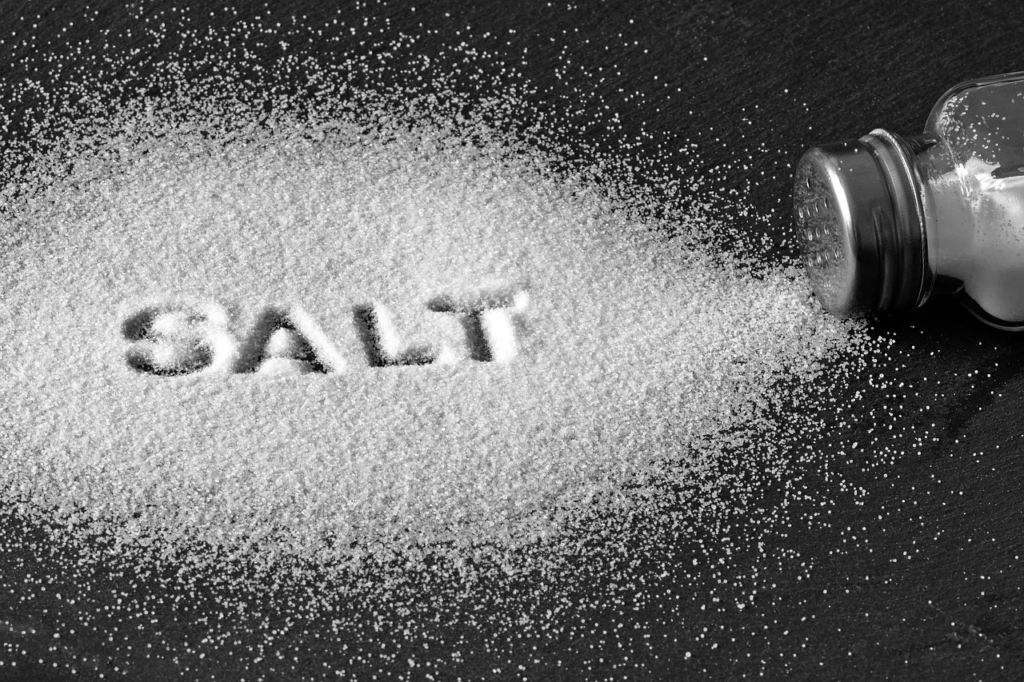 spilled salt