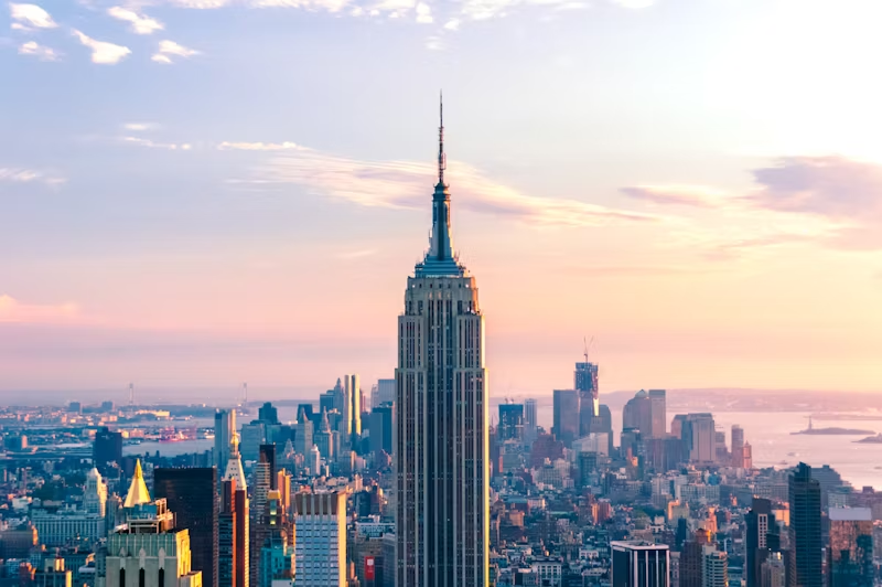 the empire state building