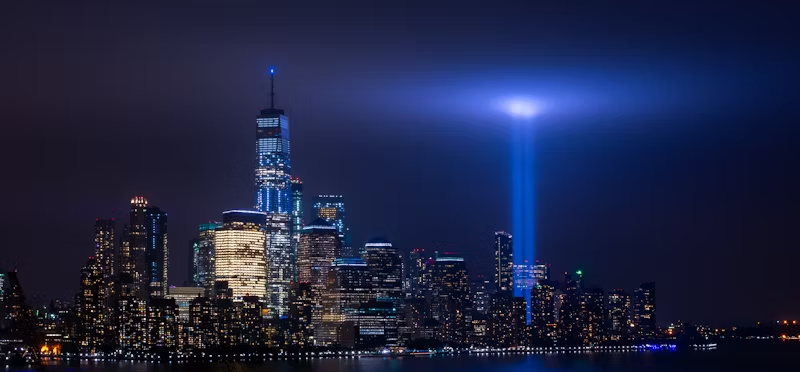 remembering the twin towers on 9/11