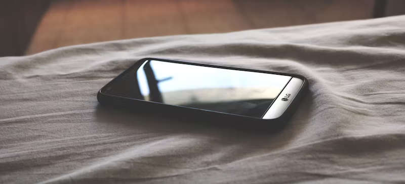phone in bed