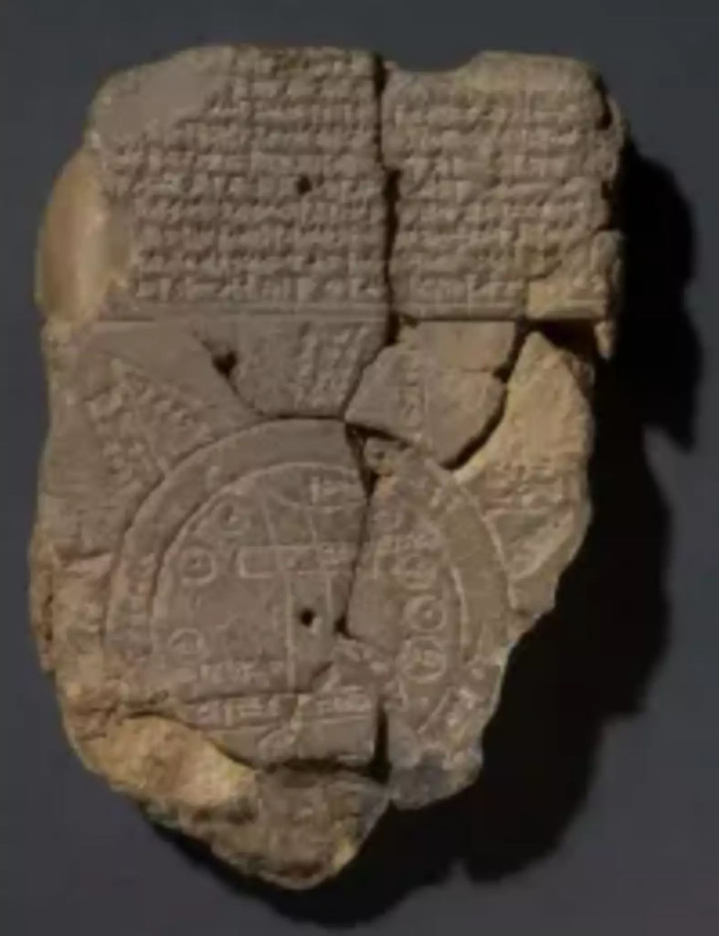 It's the oldest known map in the world.