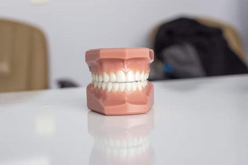 replica of the human mouth