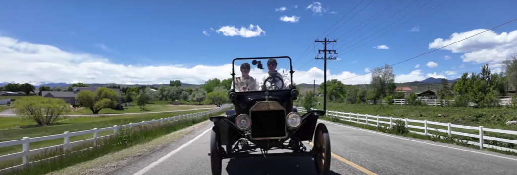 youtubers driving ford model t