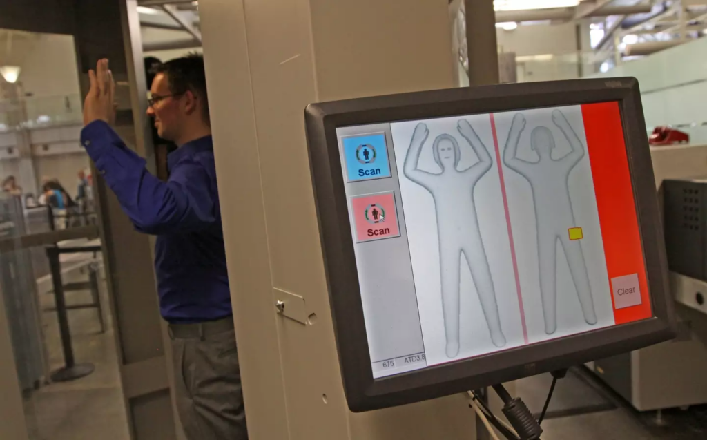 Airport scanners are now more generic
