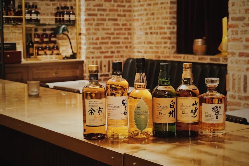 bottles of alcohol