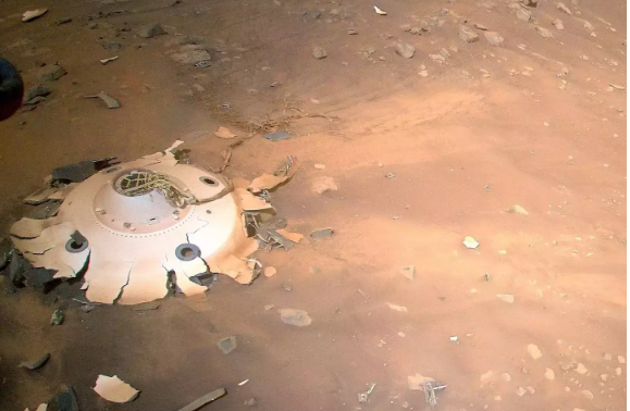 space debris photo
