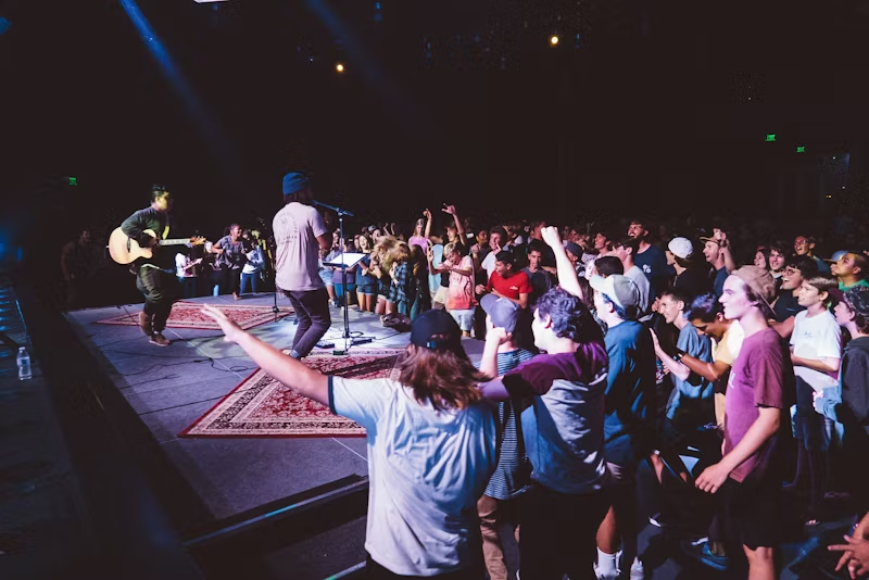 a live band performance