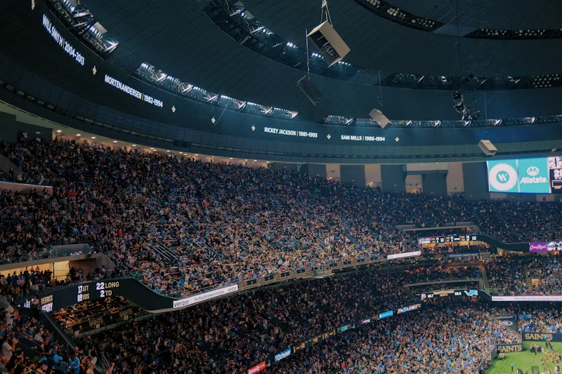 a full NFL stadium