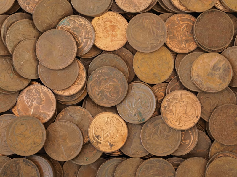 copper coins