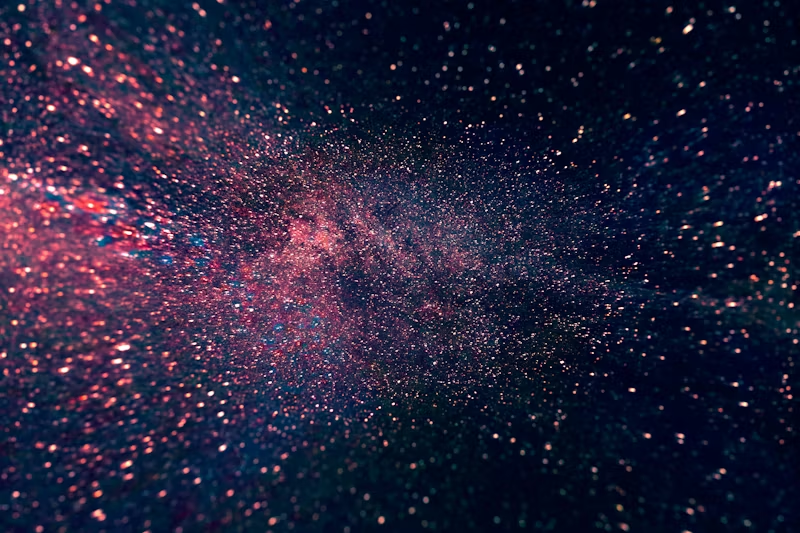 Billions of universes as specks in space