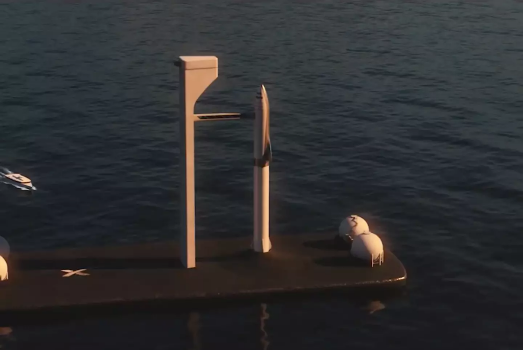 a spacex station 